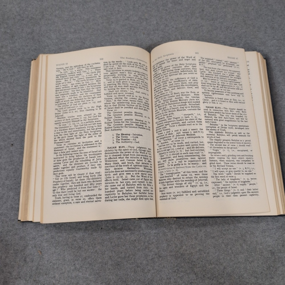 George Williams Students Commentary on the Holy Scriptures Kregel Hardcover 1971 - Picture 6 of 6